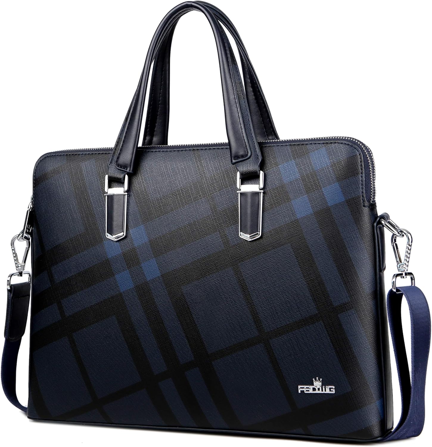 FSD.WG]Business Bag Leather Briefcase Shoulder Laptop Business Bag for Men : Clothing, Shoes & Jewelry