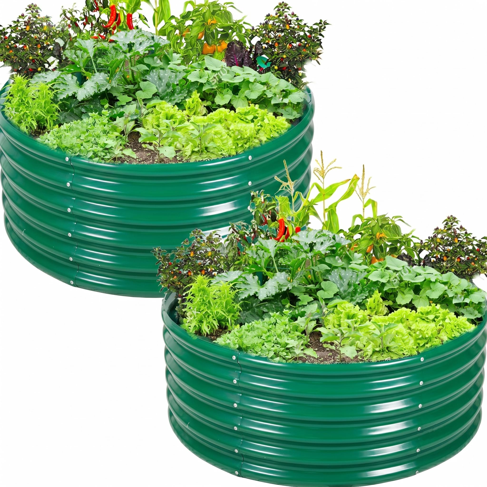 FORTUNO 3x3 Round Planter