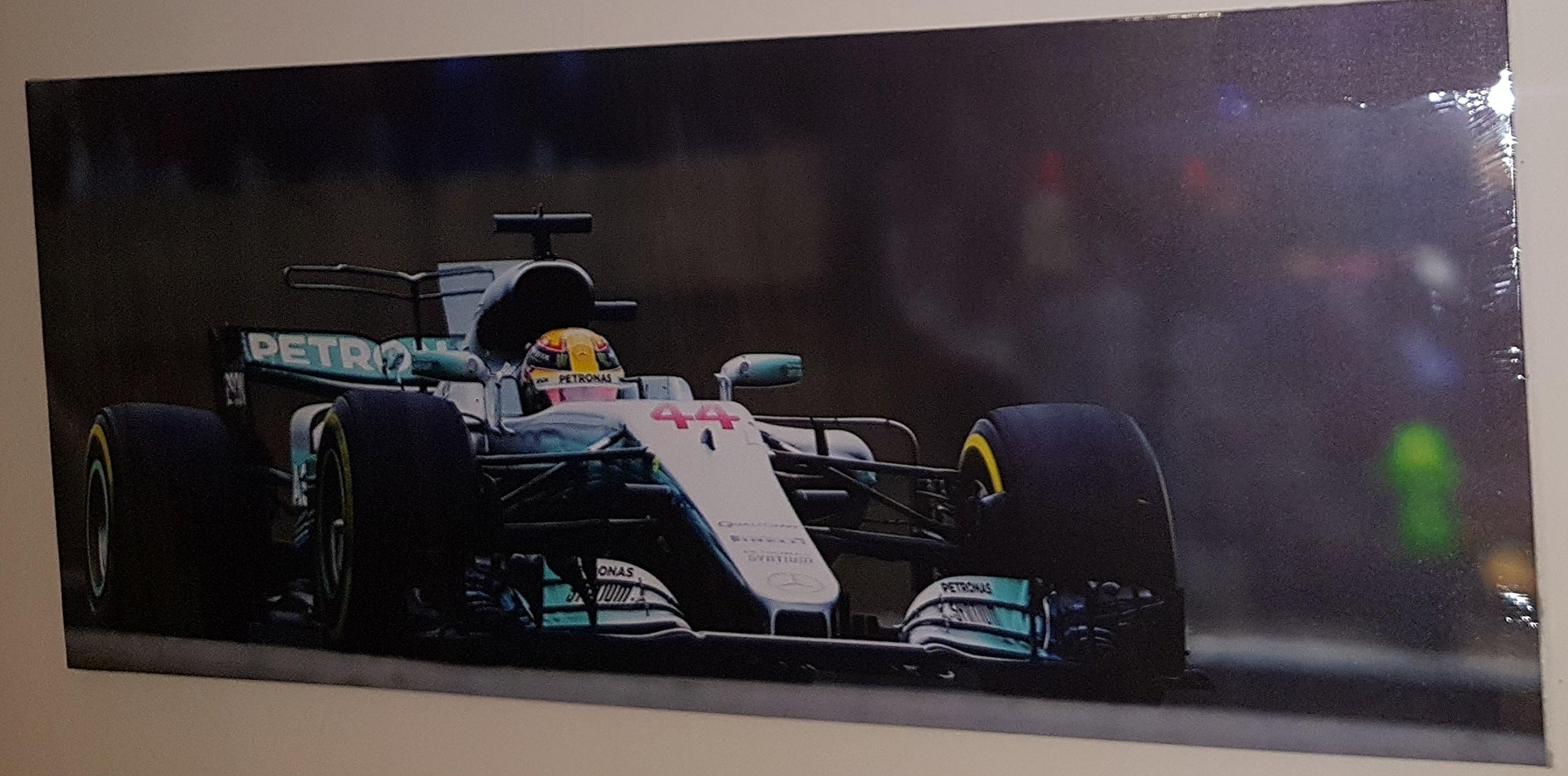 Lewis Hamilton Formula 1 Racing Stretched & Mounted Canvas Art Print Brand New