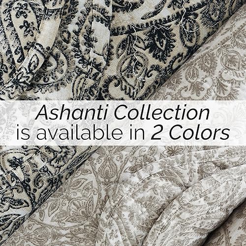 Vista 277 de Southshore Fine Living, Inc. - Juego de edredón de microfibra cepillada suave, cubrecama resistente a manchas y pelo de mascotas, con funda de 02