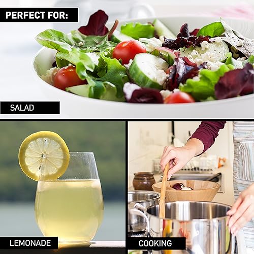 Miniatura 3 de Peleg Design Lemoniere - Exprimidor manual en forma de regadera original, exprimidor de plástico verde con vertedor para jugo de limón o cítricos