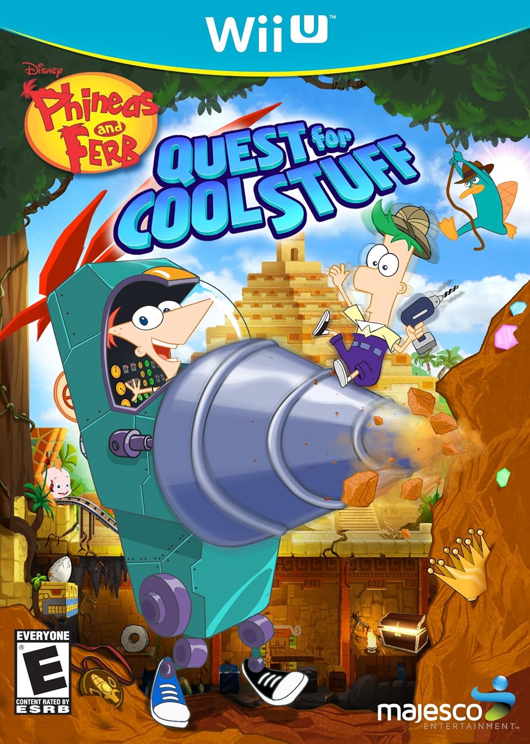 Phineas and Ferb: Quest for Cool Stuff - Nintendo Wii U (Renewed)