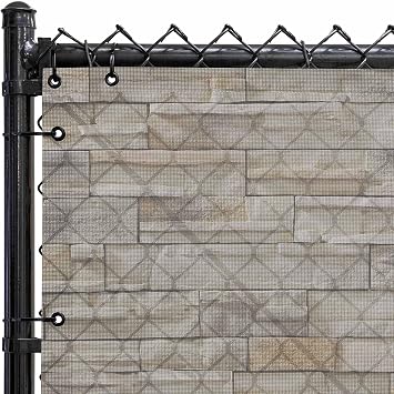 FenceScreen 211 Series Scenic Designer Fence Screen Bluff Sandstone