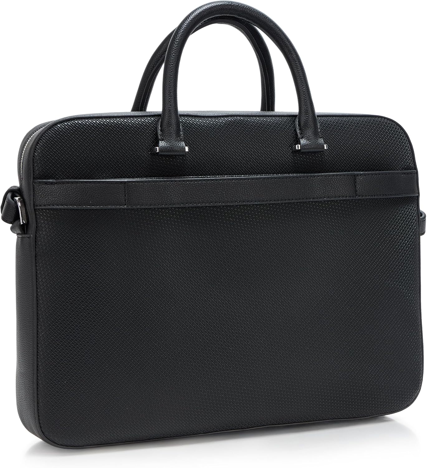 BOSS, Ray Friendly Leather Small Brief Case, Catfish Black, One Size - Image 2