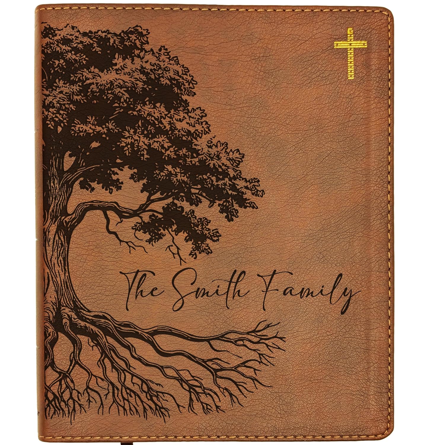 Farm and Posh NIV Journaling Bible with Tree (Tree on Side)
