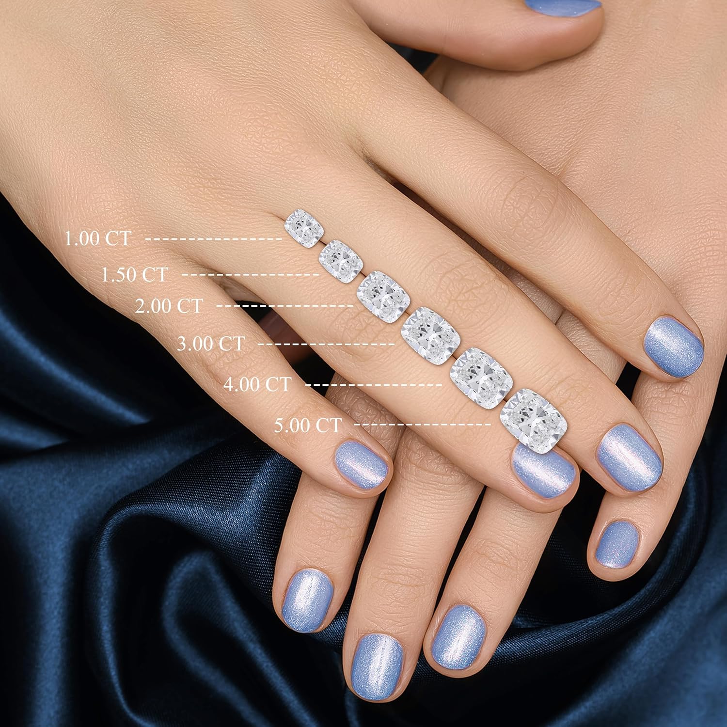 IGI Certified Lab Grown Loose Diamond, 1-10 CT TW (F-G Color, VVS-VS Clarity) for Making Precious Fine Jewelry - Image 5