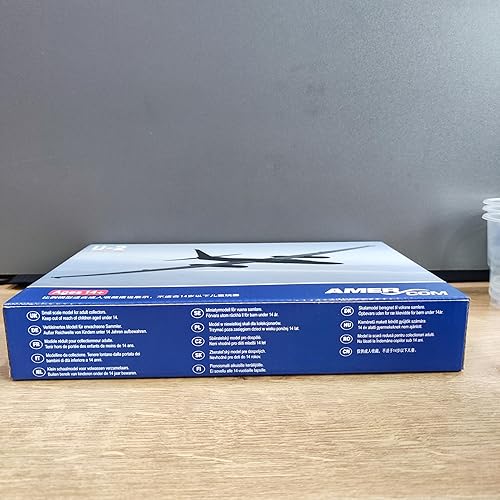 Miniatura 11 de U-2 Dragon Lady 1/144 Kit de modelo de avión de metal con soporte Beale AFB Reconocimiento de aleación fundida a presión modelo de avión de