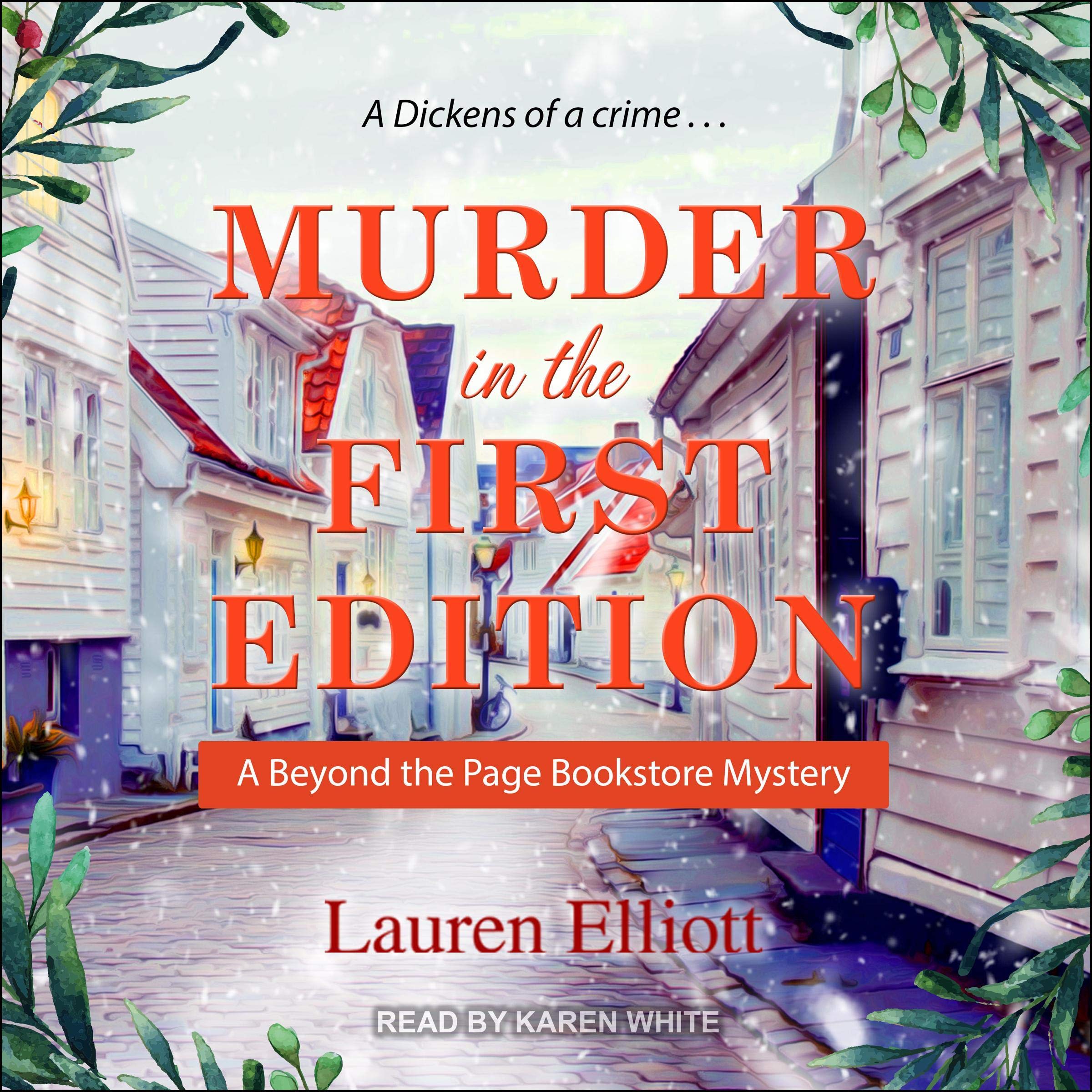 Cover art for Murder in the First Edition