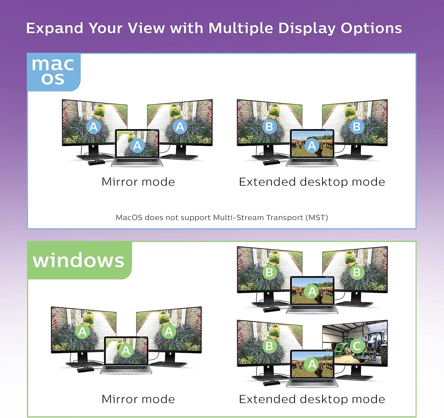 Philips Elite USB-C Travel Docking Station with Qi, 1 HDMI Port, 2 USB-A, SD Reader, Ethernet Port, DLK9121C/27