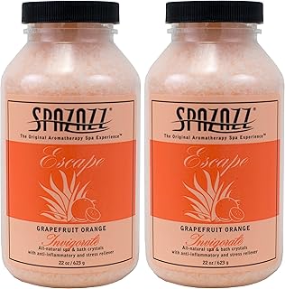 Spazazz Grapefruit Orange Crystals (22 oz) (2 Pack)