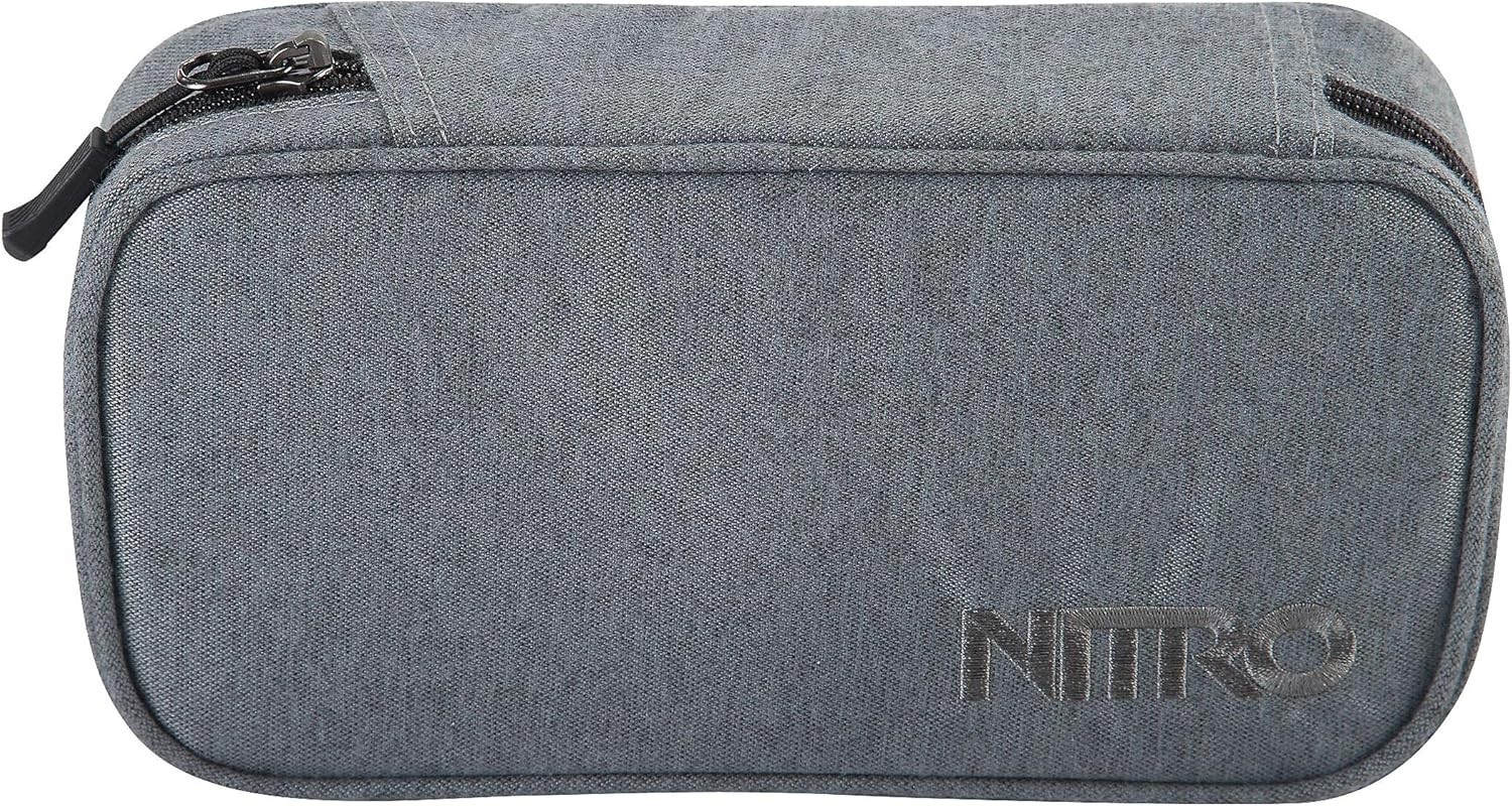Nitro Pencil Case XL inkl. Geo Dreieick & Stundenplan, Federmäppchen, Schlampermäppchen, Faulenzer Box, Federmappe - Image 5