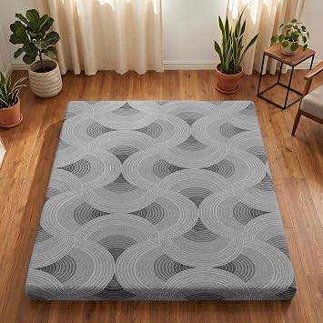 Japanese Floor Mattress,3.5"Thicken Futon Mattress Tatami Mat Queen
