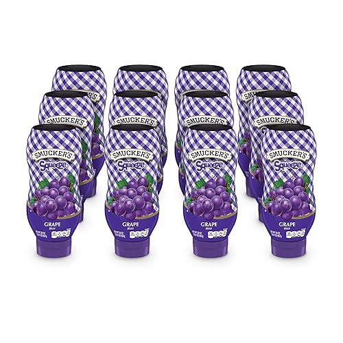 Smuckers Jalea de uva 20 onzas paquete de 12 Smuckers Jalea de uva 20 onzas paquete de 12