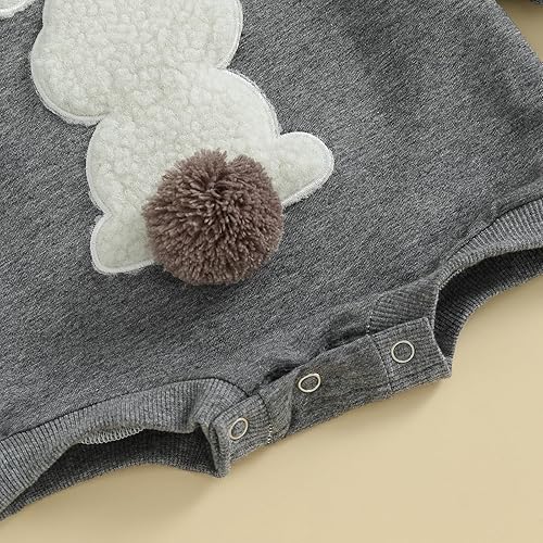 Miniatura 7 de Amnnchya Traje de bebé del día de San Patricio, sudadera de la suerte, mameluco de trébol para recién nacido, traje de San Patricio