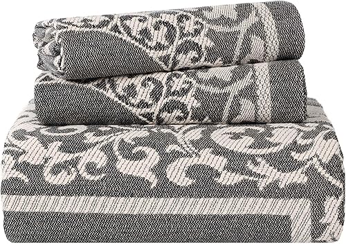 Miniatura 2 de Superior Juego de colcha de mezcla de algodón, incluye colcha de gran tamaño y 2 fundas de almohada a juego, manta ligera, decoración de cama,