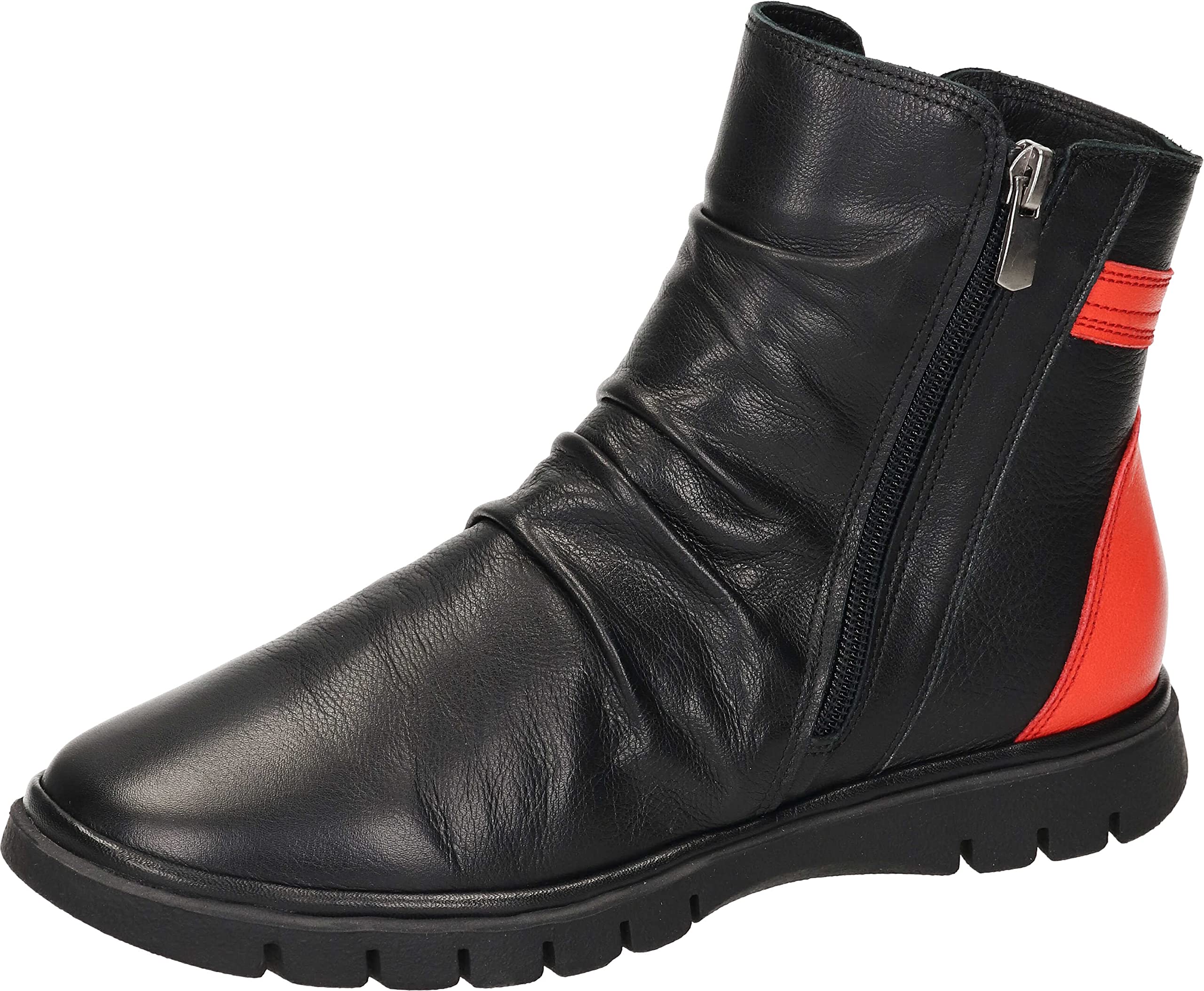 Manitu Women's 990164-04 Ankle Boots, Red, 38 EU
