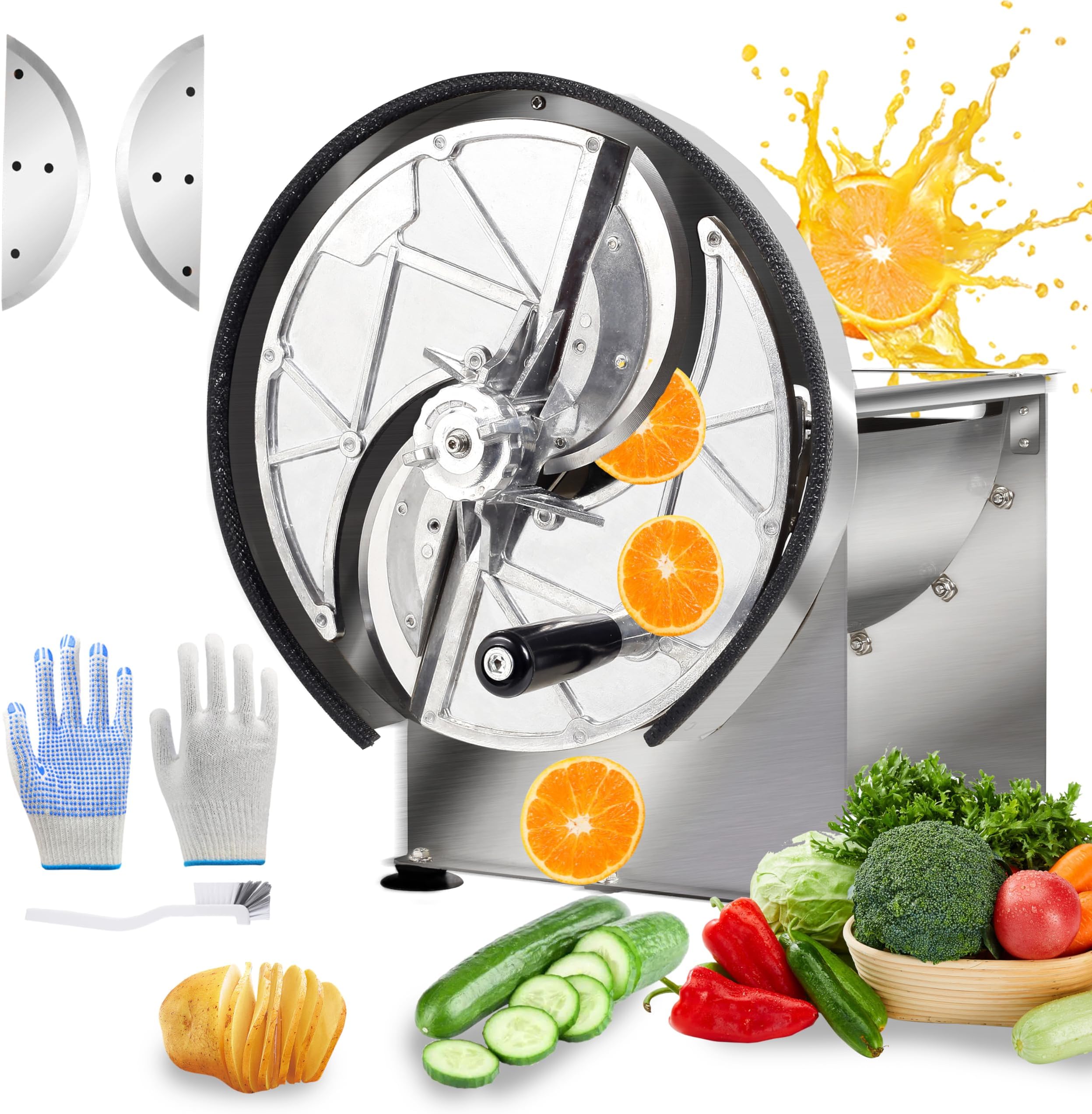 Commercial Vegatable Slicer Manual Vegetable Fruit Slicer