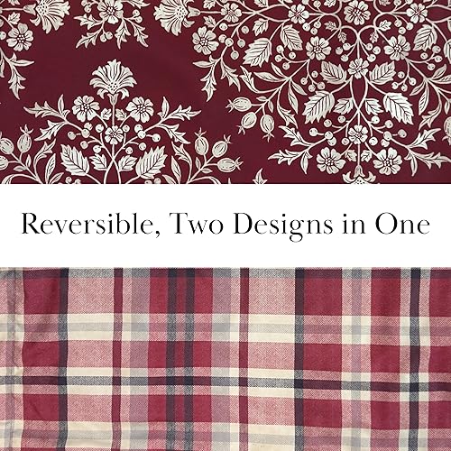 Vista 212 de Southshore Fine Living, Inc. - Juego de edredón de microfibra cepillada suave, cubrecama resistente a manchas y pelo de mascotas, con funda de 02