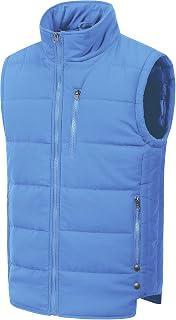 Men's Lightweight Winter Puffer Ski Vest Jacket Packable Outerwear
