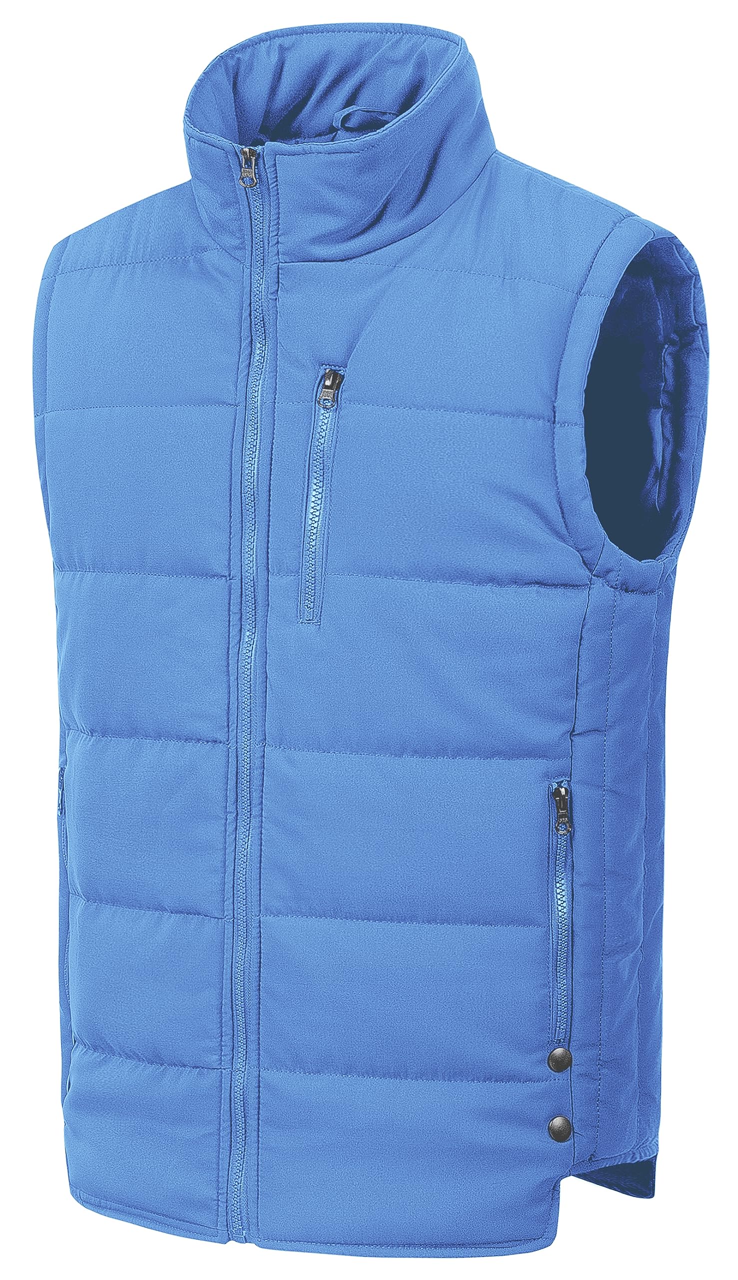 ChrisunoMen's Lightweight Winter Puffer Ski Vest Jacket Packable Outerwear