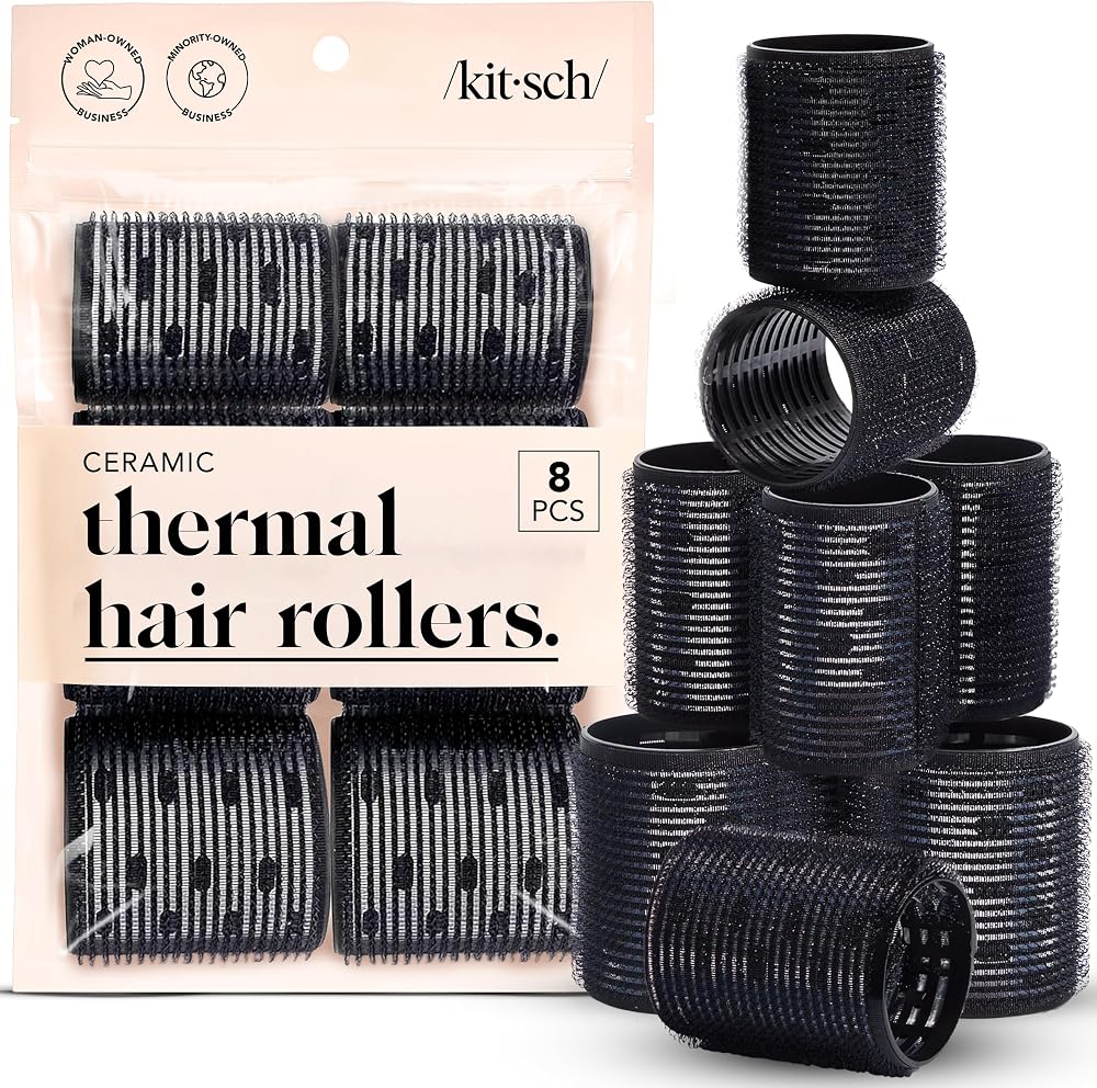 Kitsch Ceramic Self-Grip Hair Rollers