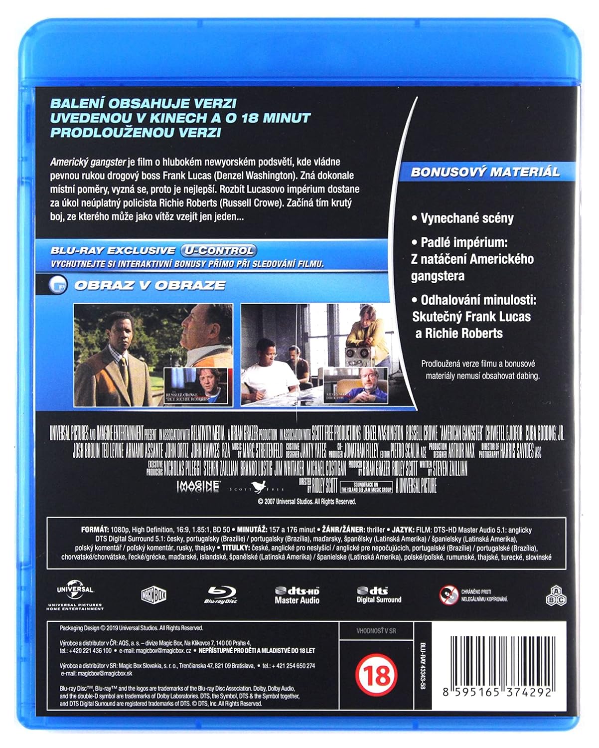 Americky Gangster American Gangster Tschechische Version Amazon De Denzel Washington Russell Crowe Chiwetel Ejiofor Josh Brolin Lymari Nadal Ted Levine Roger Guenveur Smith John Hawkes Rza Yul Vazquez Ridley Scott Dvd Americky Gangster American Gangster Tschechische Version Amazon De Denzel Washington Russell Crowe Chiwetel Ejiofor Josh Brolin Lymari Nadal Ted Levine Roger Guenveur Smith John Hawkes Rza Yul Vazquez Ridley Scott Dvd