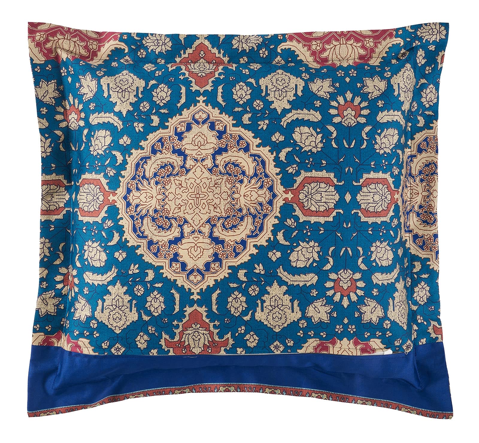 Bassetti Set di Biancheria da Letto, Cotone, Colore: Rosso, 200 x 200