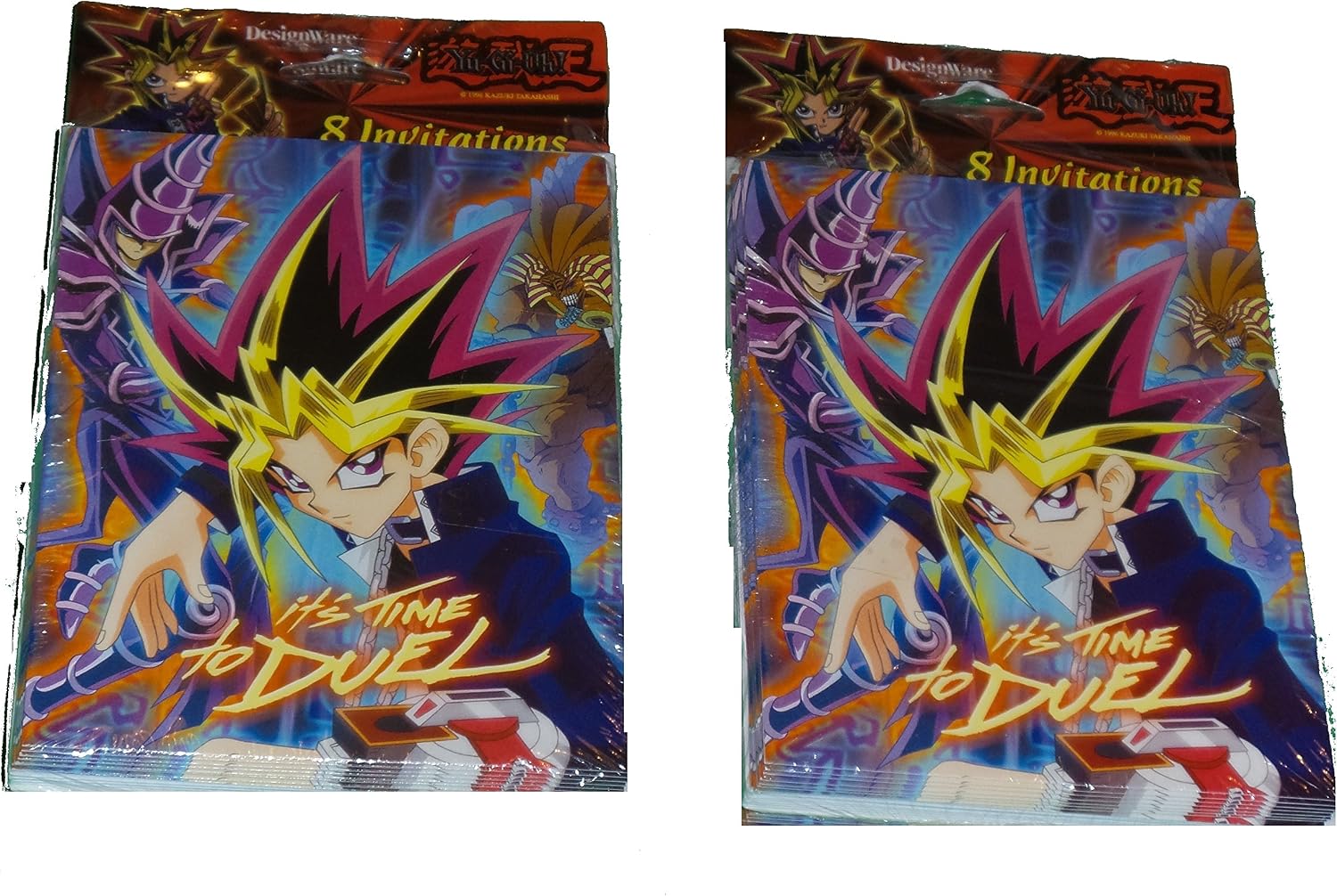 Yugioh Party Invitations 8 Count (Set of 2)