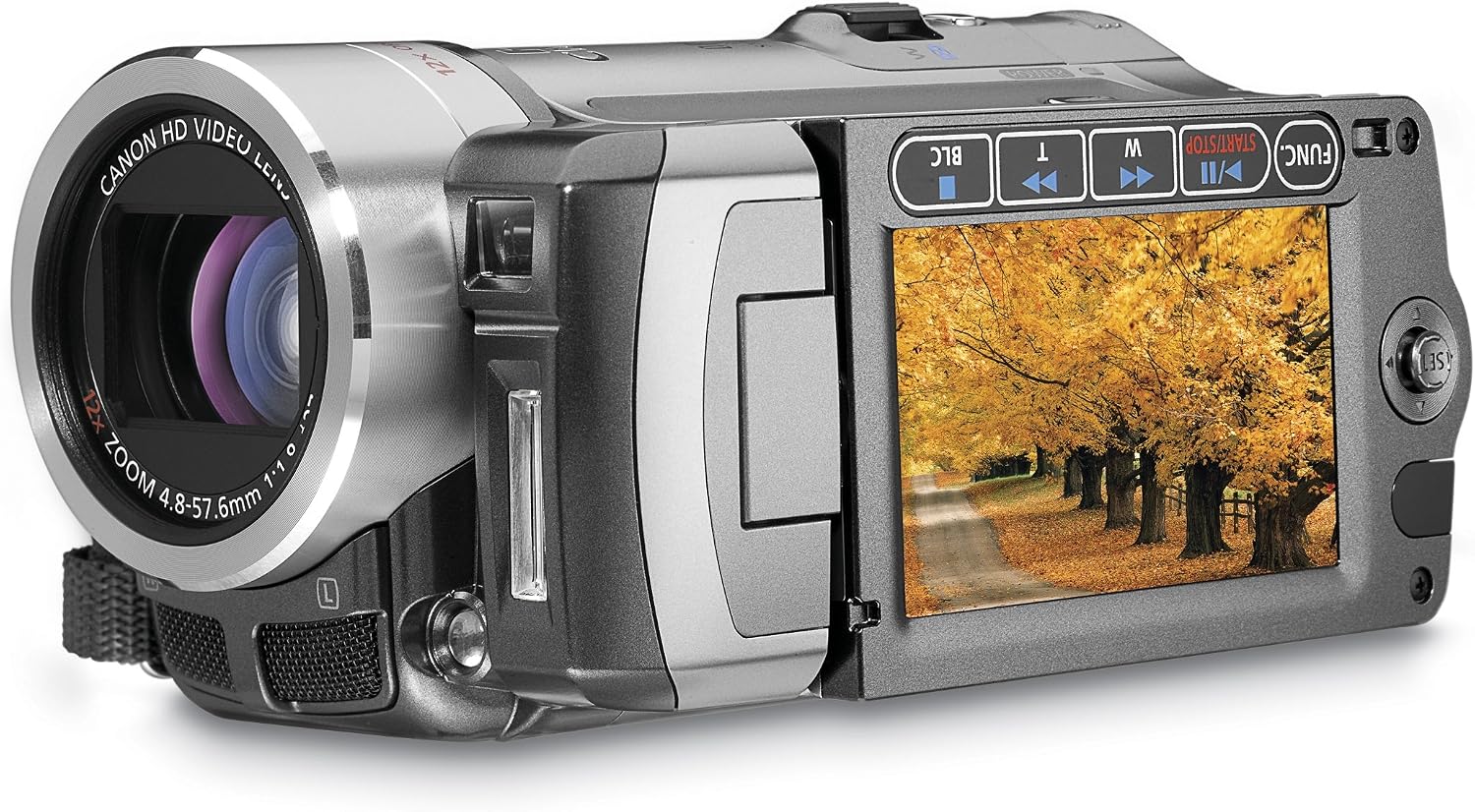 Canon VIXIA HF100 Flash Memory High Definition Camcorder with 12x Optical Image Stabilized Zoom