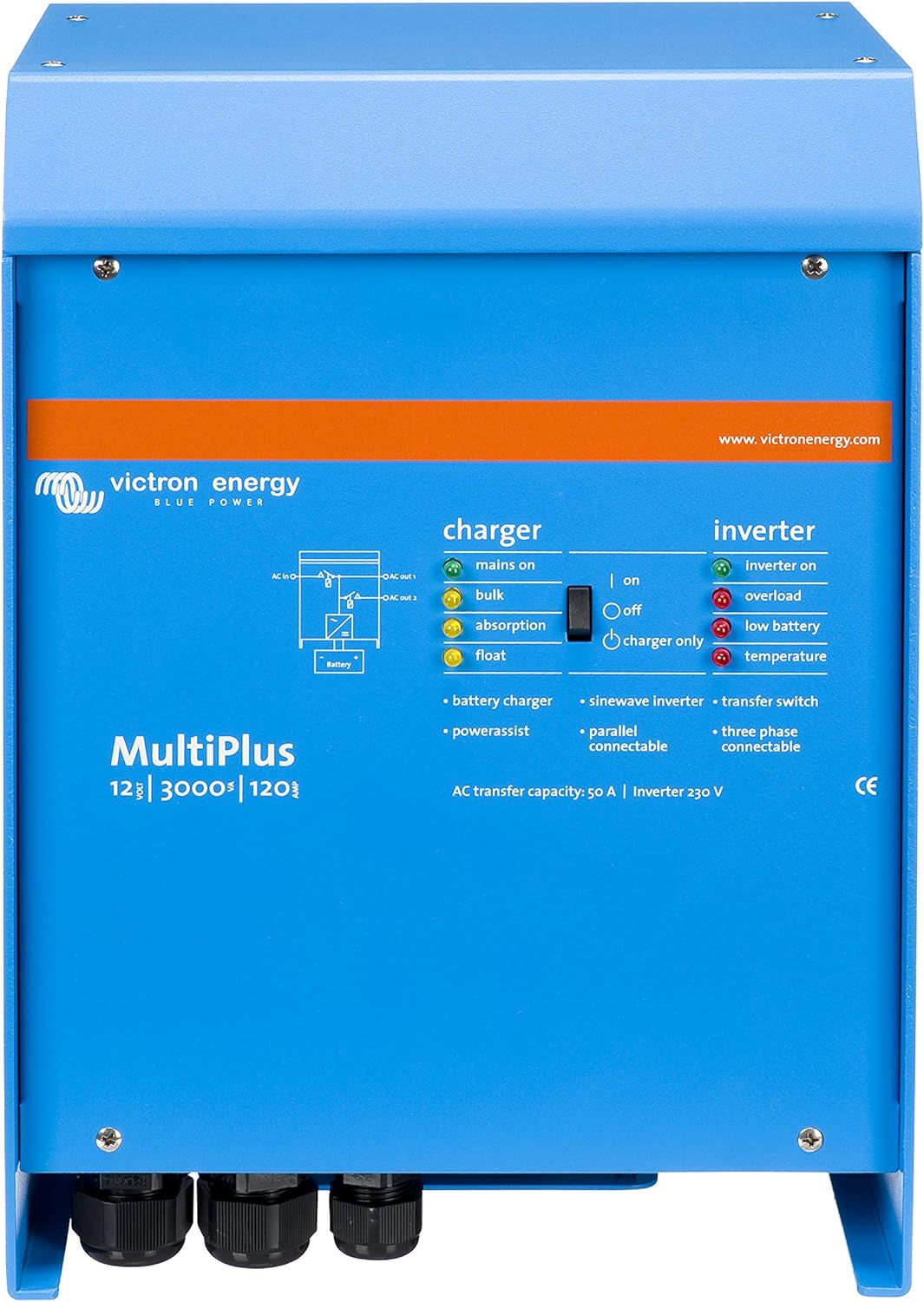 Victron 3000VA 12 Volt Inverter/Charger