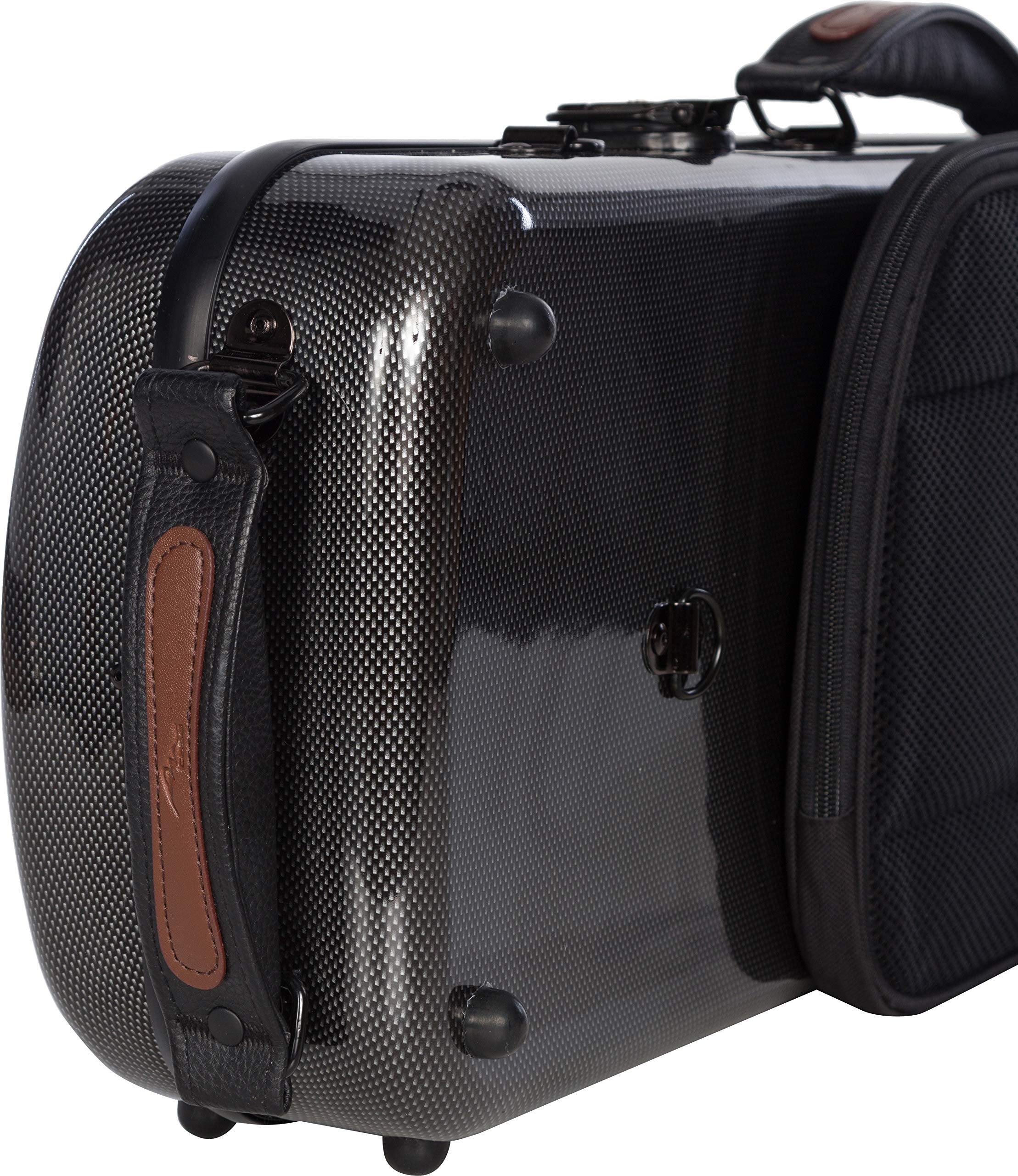 Custodia per violino Fiberglass Oblong 4/4 carbon - olive M-Case