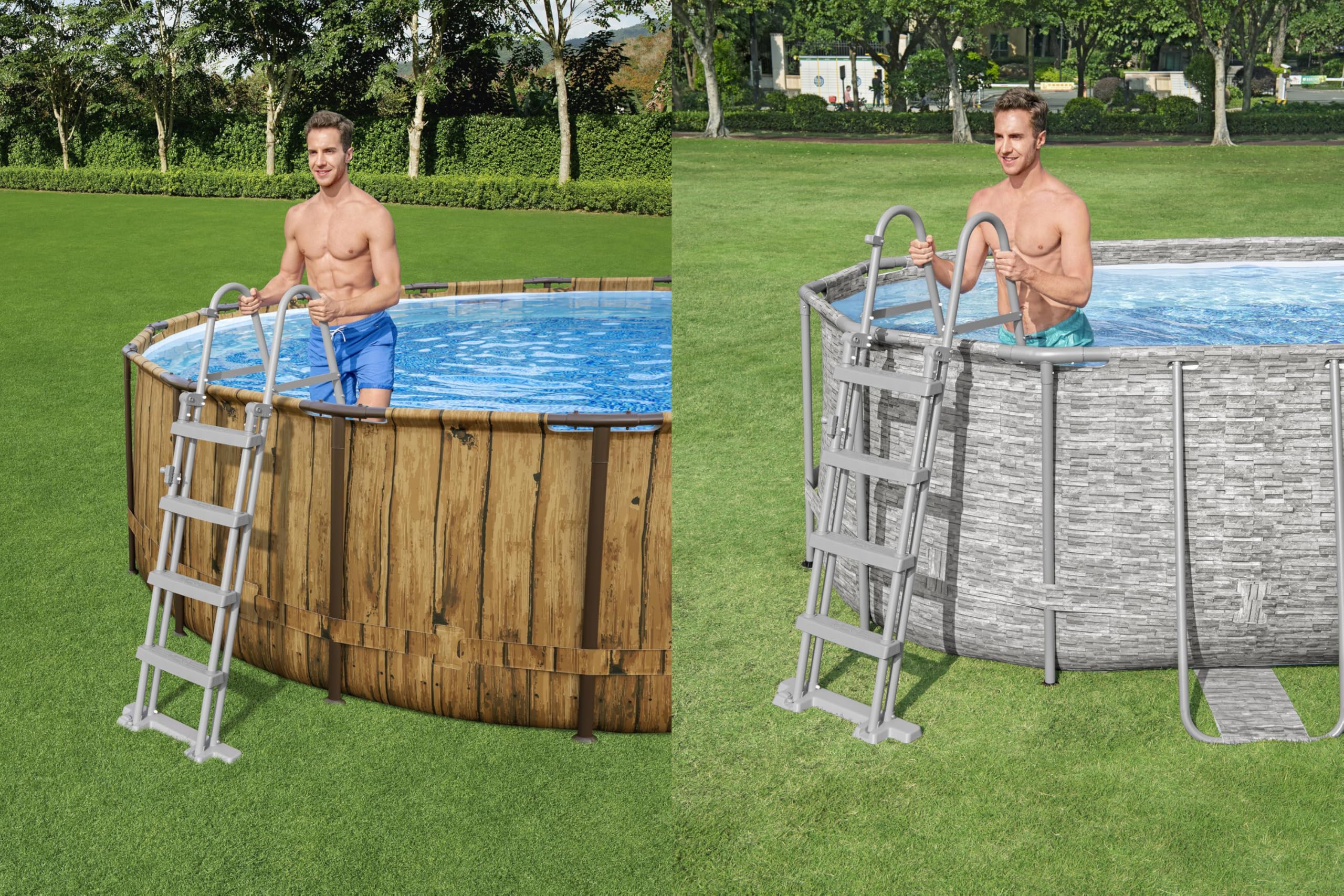 Bestway Flowclear Sicherheitsleiter 122 cm