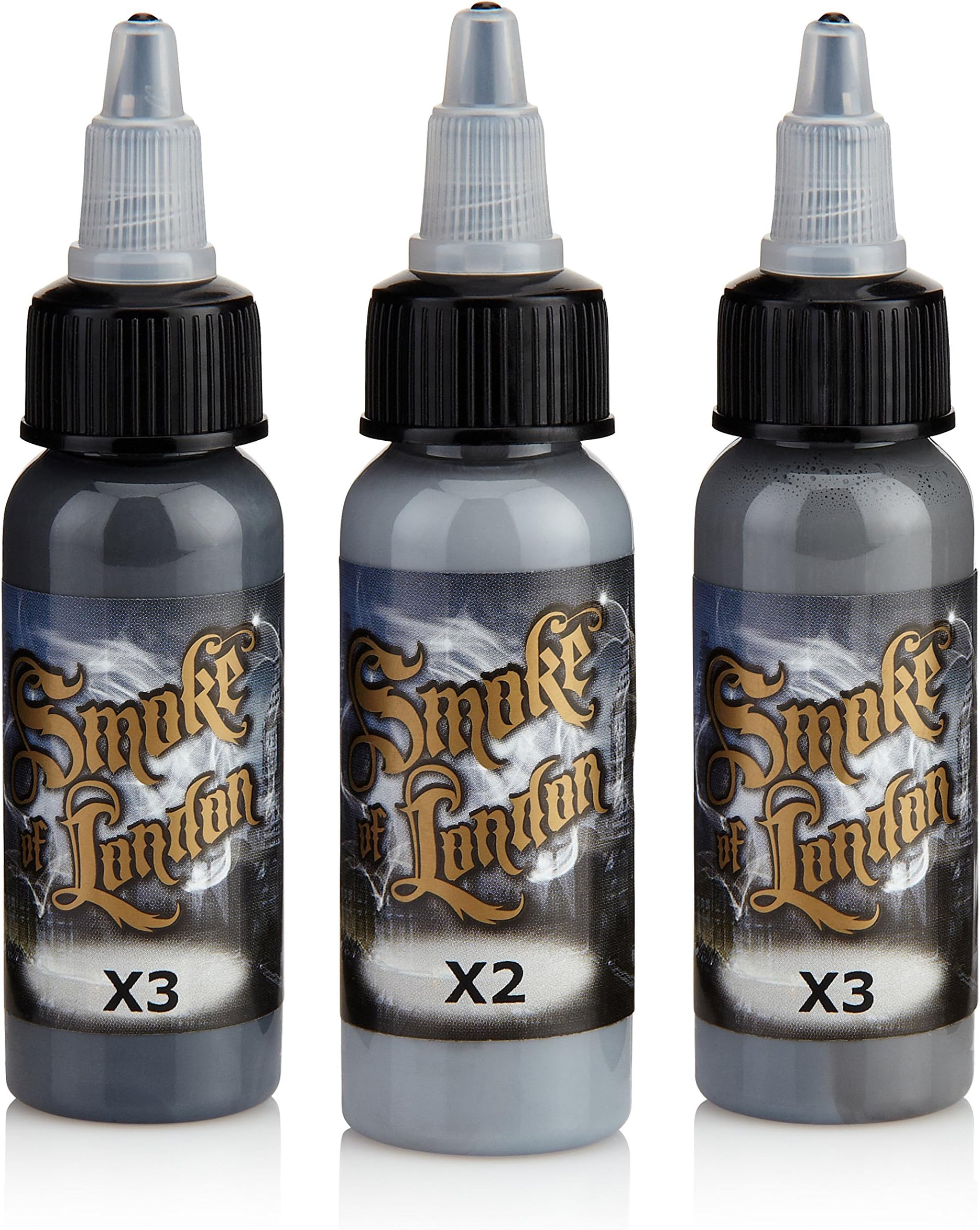 Tattoo Ink - Panthera London Smoke Set of Tattoo Inks - 1oz / 30ml - Made in USA