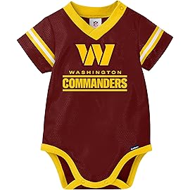 Gerber NFL Baby Boys Jersey Bodysuit, Team Color