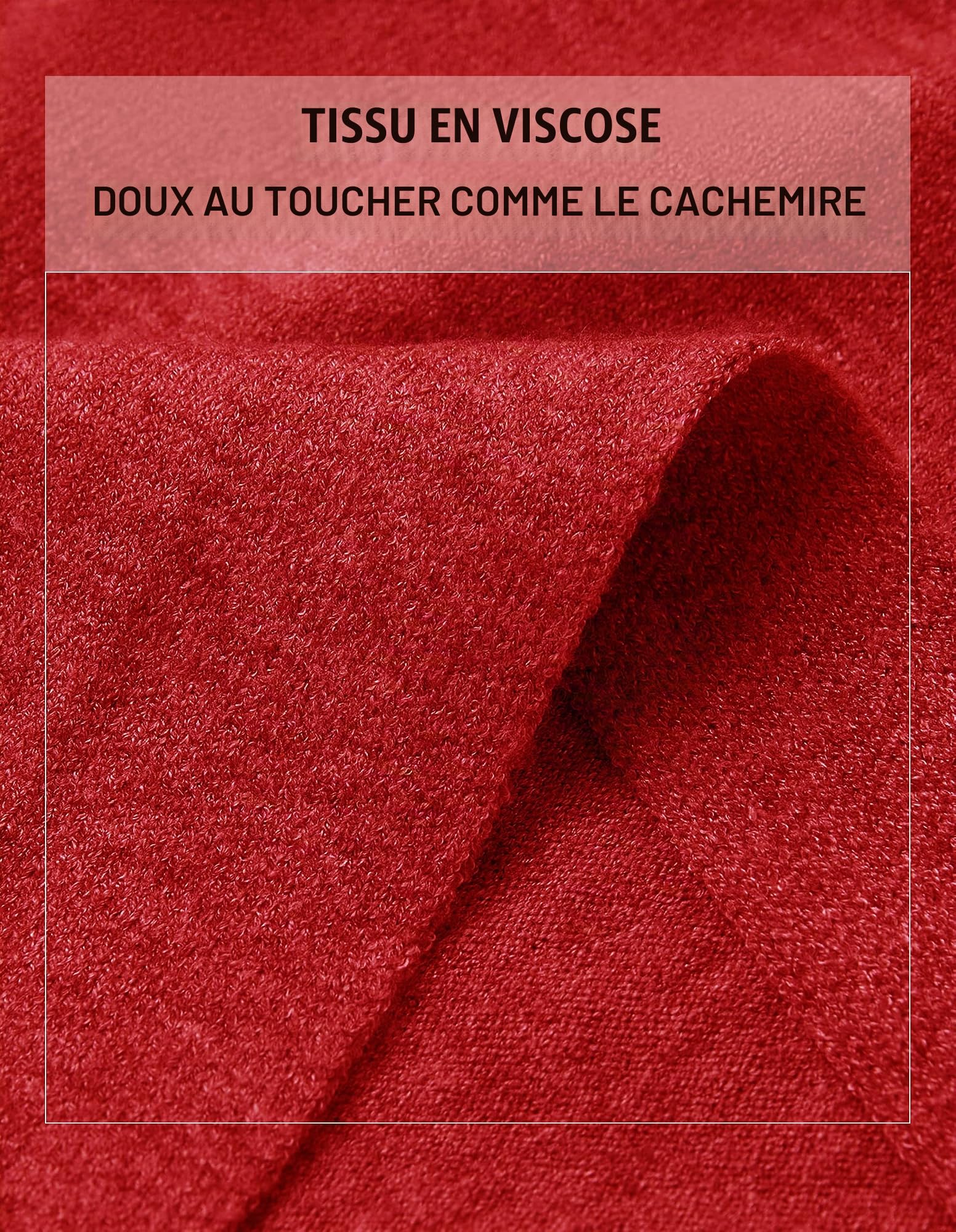 Femmes Poncho Devant Ouvert Cape Châle Pour Automne Hiver