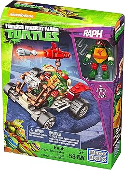 Amazon.com: Mega Bloks Teenage Mutant Ninja Turtles Ninja Racers
