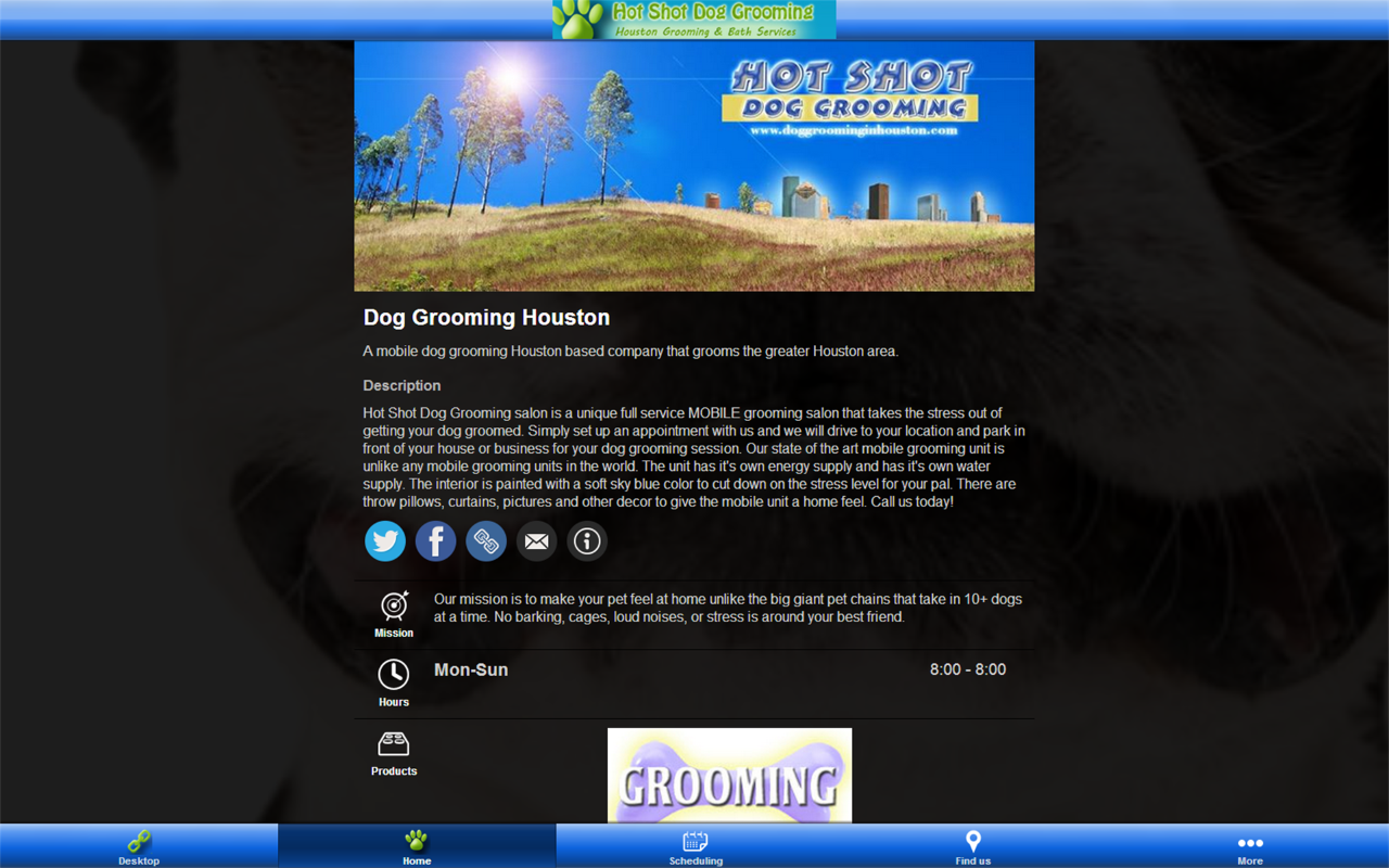 Hot Shot Dog Grooming App on Amazon Appstore