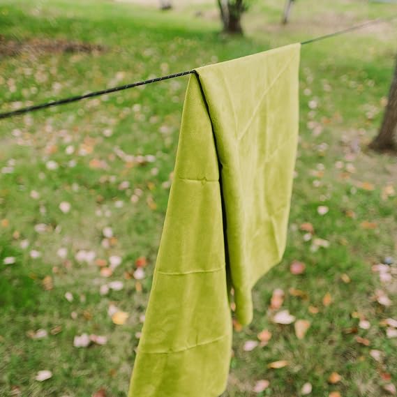 GEAR AID Quick Dry Microfiber Towels - Super Absorbent, Odor-Resistant, Fast Drying with Mesh Bag, Perfect for Camping and Travel, Sizes