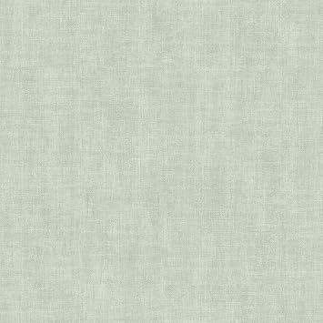 Muriva Darcy James Collection Linen Texture Wallpaper   Textured Linen Fabric Effect   Modern for Living Room, Bedroom, Hallway   Decorative Luxury   Green