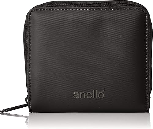 Amazon アネロ 折財布 Ness Ajt0402 メンズ ブラック 財布