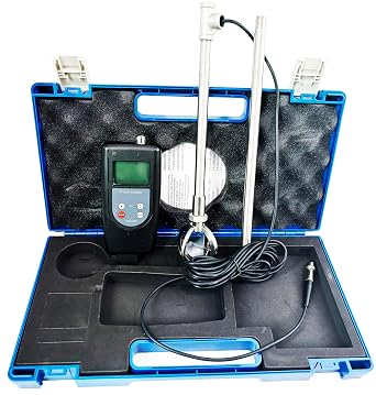 Portable Water Velocity Meter Water Speed Meter Flow Rate Measurement for Open Channel Flow with Pole Positioning Measurement Speed Range 0.01-5.00 m/s Temperature Range -10 C-50 C