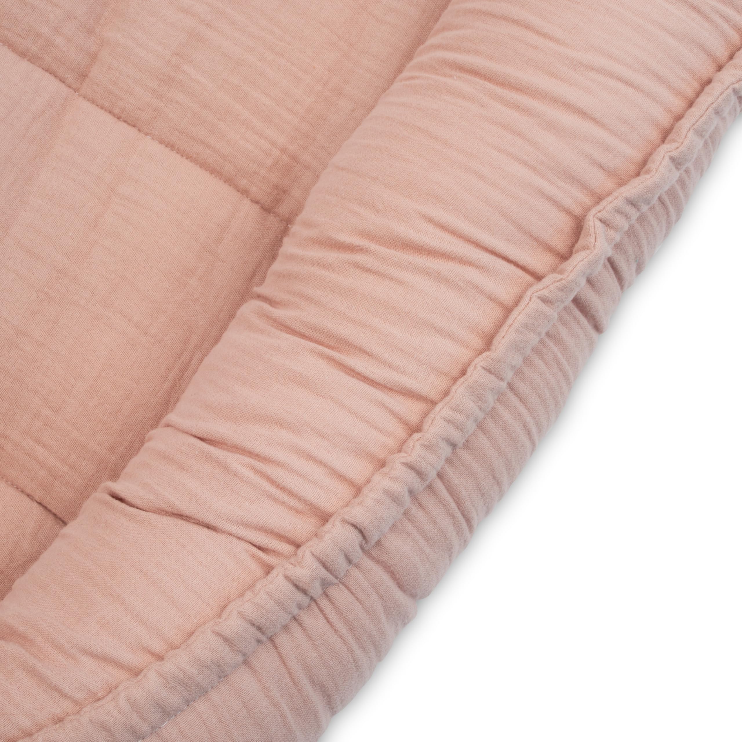 PIMKO Nido per Neonato Riduttore lettino per neonati Culla 60 x 90 cm mussola di cotone, colore: rosso