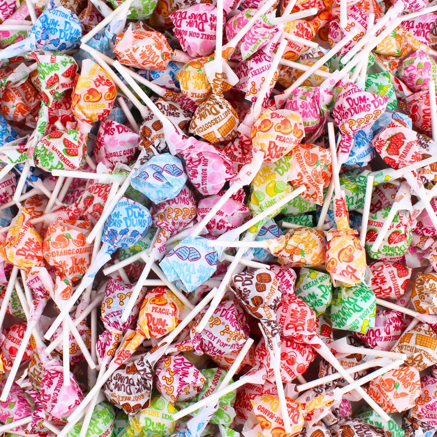 Assorted Dum Dum Lollipops Bulk - Dum Dums Suckers Bulk, DumDum Lollipops by Queen City Candy Cave (3 Pound)