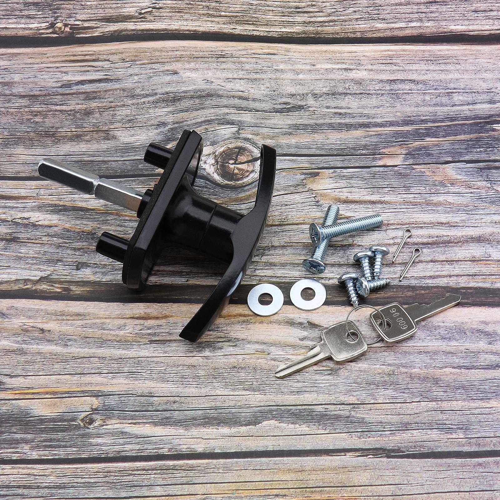 The Lord of the Tools Serratura per porta del garage, 18 mm, con barra a T, albero da 50 mm, compatibile con porta del garage Cardale Henderson Merlin