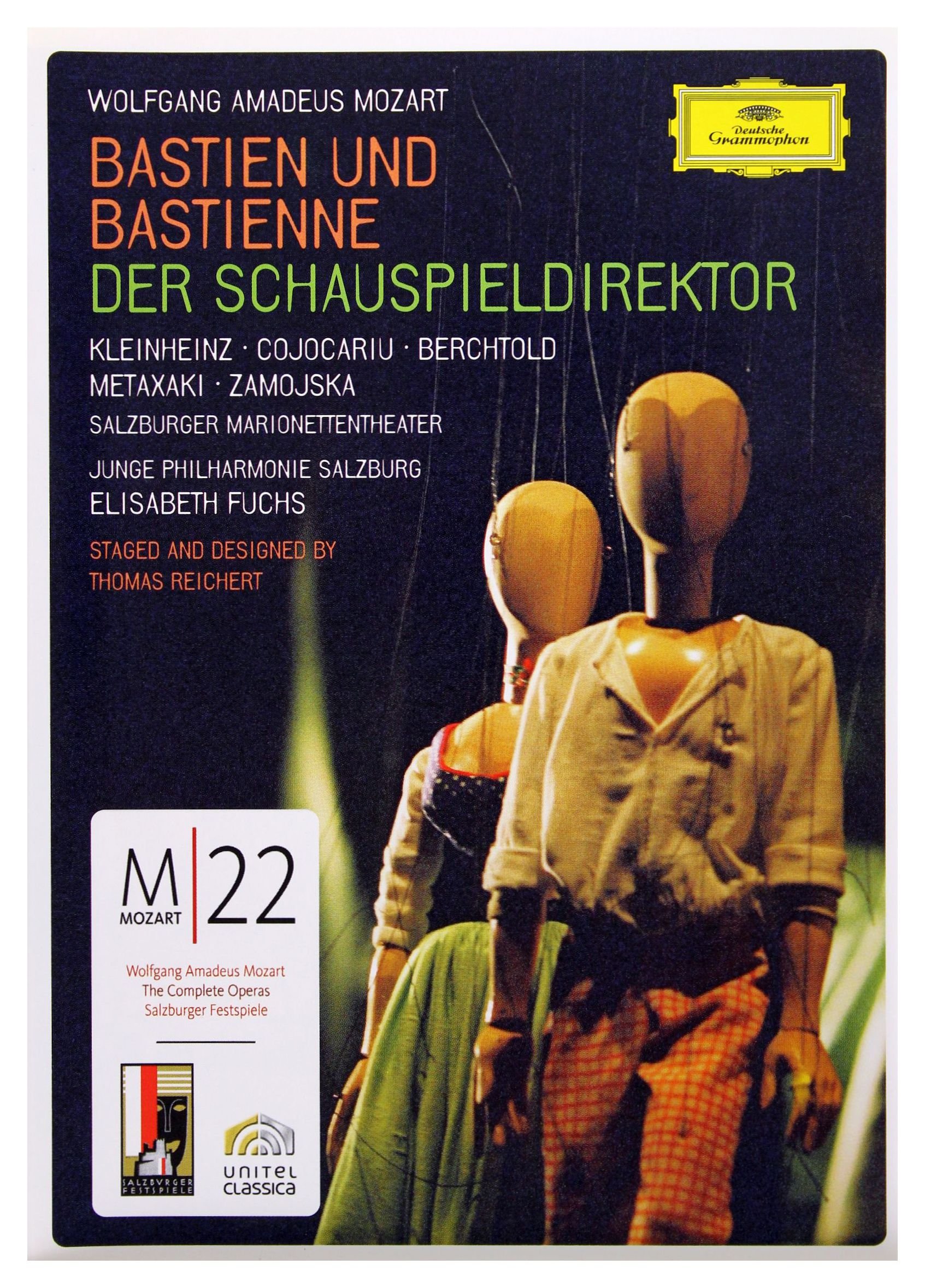 Mozart - Bastien und Bastienne / Der Schauspieldirector (The Impresario) (Bilingual) [Import] [DVD]