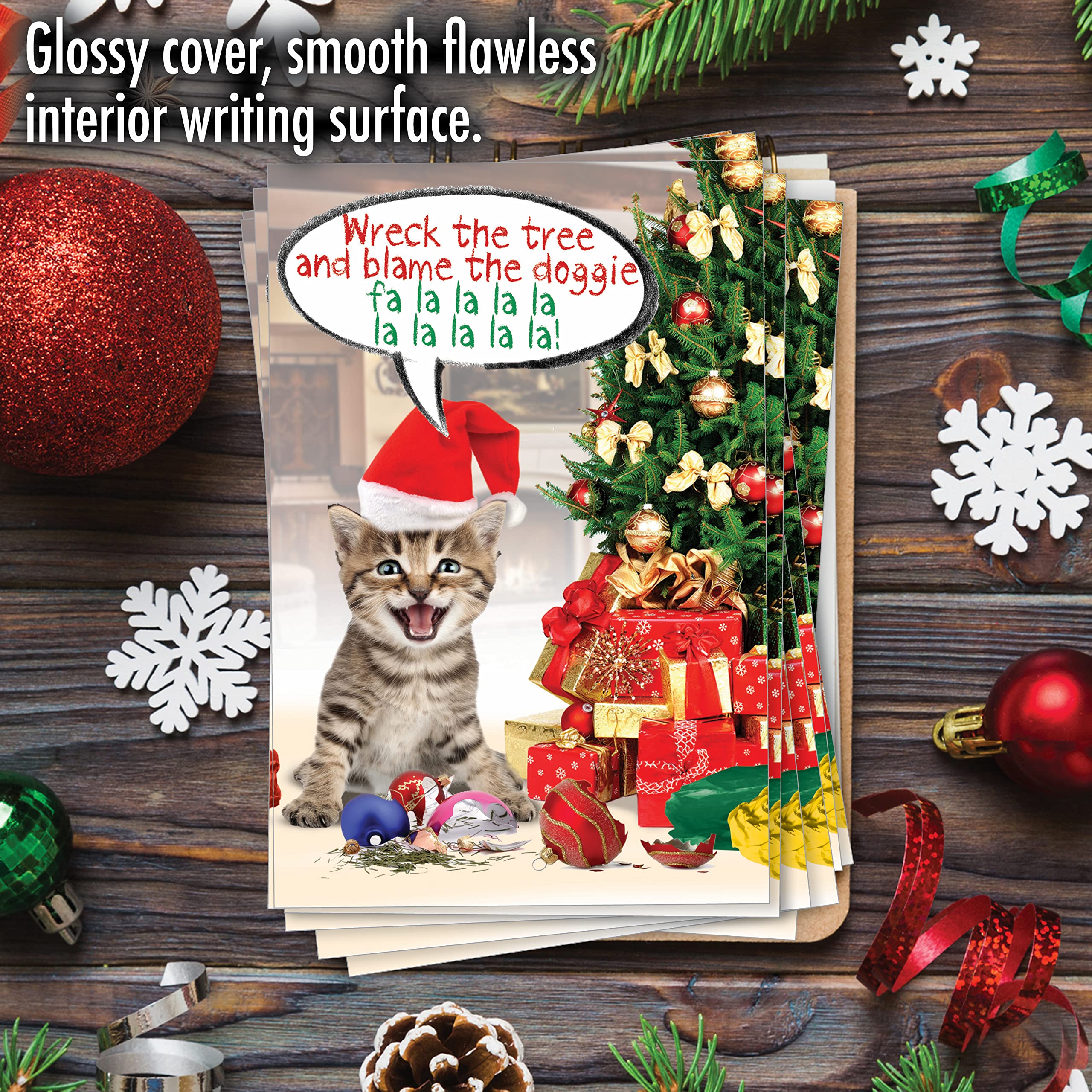 Funny Cat Pictures With Captions Christmas Cat Christmas Cards Cute