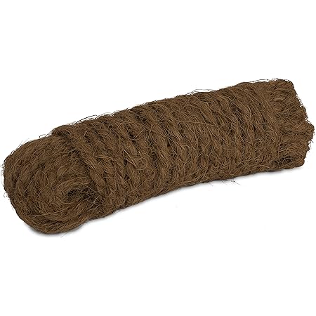 Windhager Kokosgarn Baumanbinder Kokosseil Kokos-Tau Baum-Kordel, Garn aus 100 % Kokosfaser, 15 m, 06200 braun