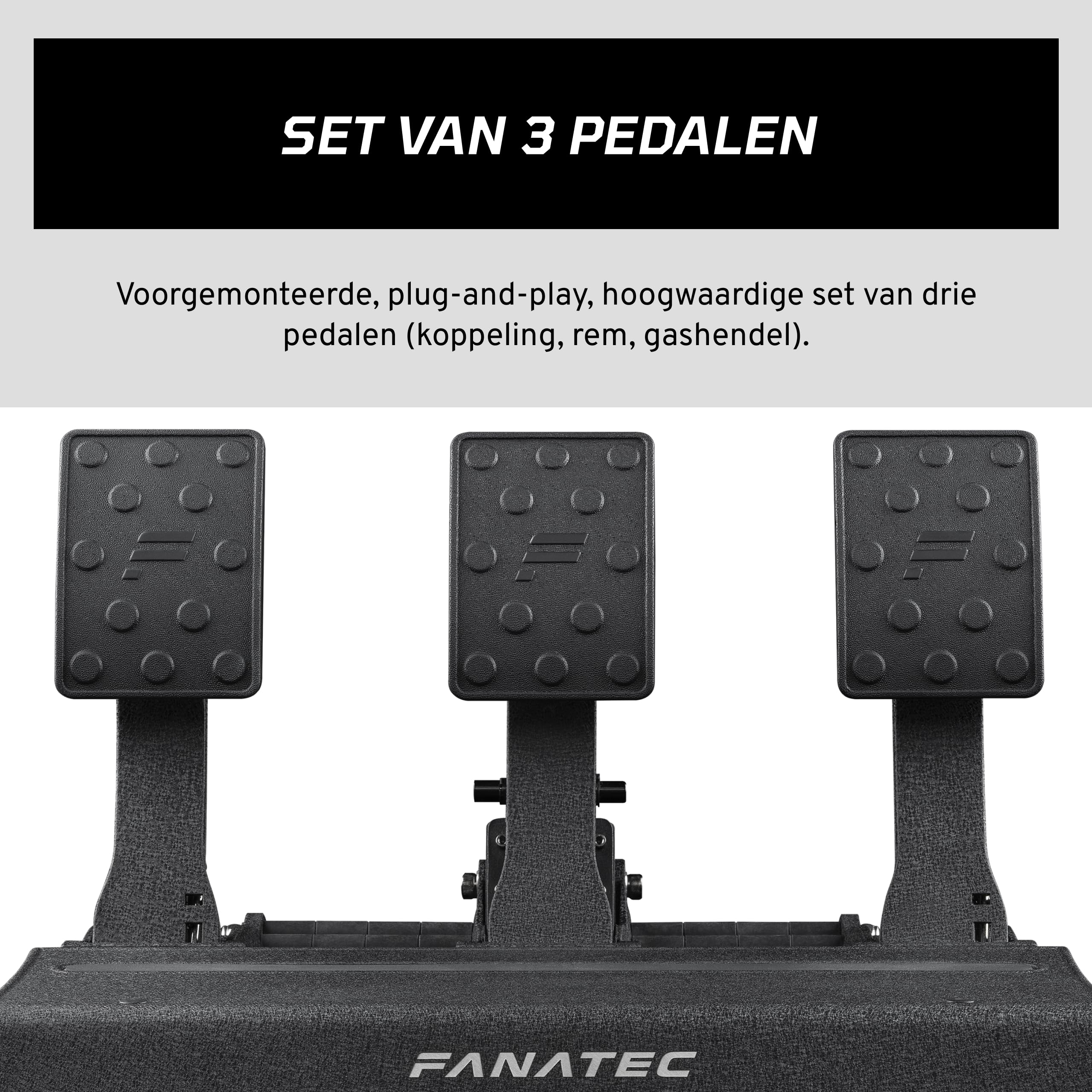 Fanatec Sim Racing CSL Elite Pedals V2 – PC, PS5, PS4