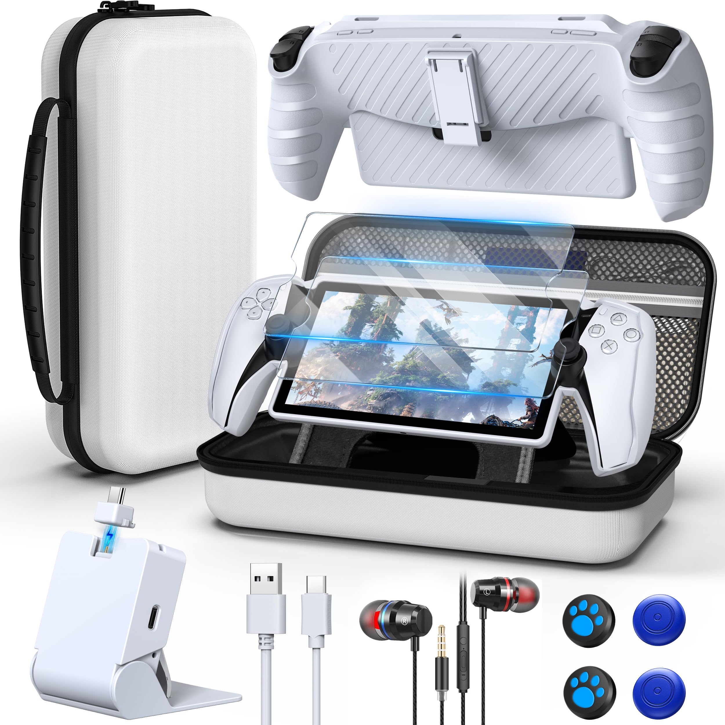 PlayStation Portable - タオル　PlayStation Portal 2台 Amazon.com: Accessories Kit for Playstation Portal, Carrying