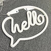 Vista 163 de Cloud Neon Signs, LED Light for Wall Decor, Battery or USB Powered for Bedroom Aesthetic Teen Girl Kid Room Christmas Wedding Party (White)